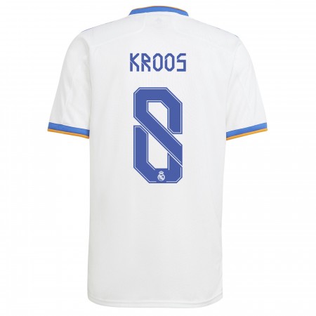 Real Madrid Toni Kroos 8 Maglia Prima 2021/2022 Manica Corta